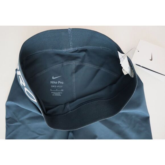 Nike Pro 365 CZ9831-478 Women's Sz S Armory Blue DRI-Fit 5" Compression Shorts - Picture 3 of 8